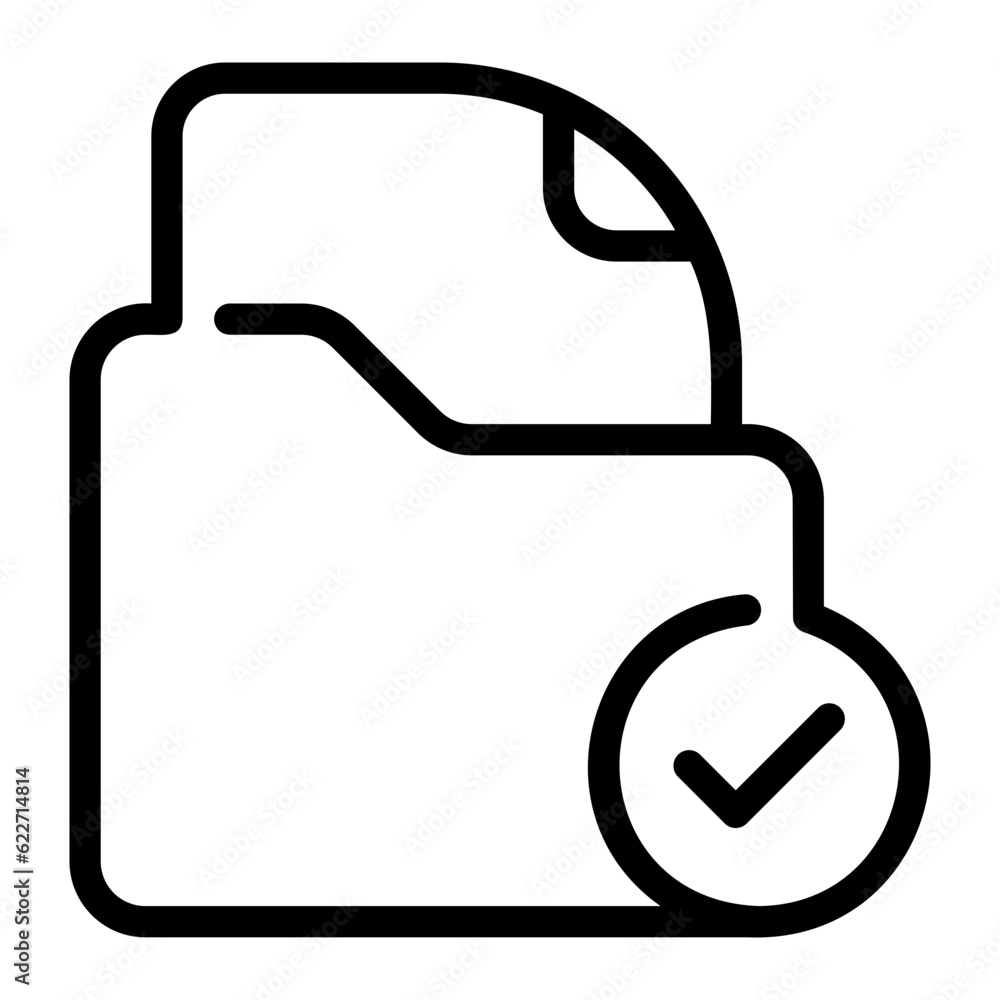 folder line icon folder line icon