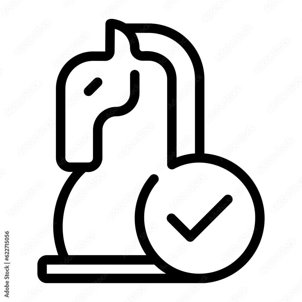 strategy line icon strategy line icon