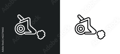exercise outline icon in white and black colors. exercise flat vector icon from health collection for web, mobile apps and ui.