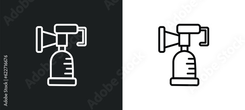 breast pump outline icon in white and black colors. breast pump flat vector icon from health and medical collection for web, mobile apps and ui.