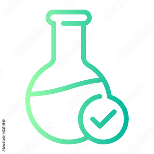 chemistry gradient icon