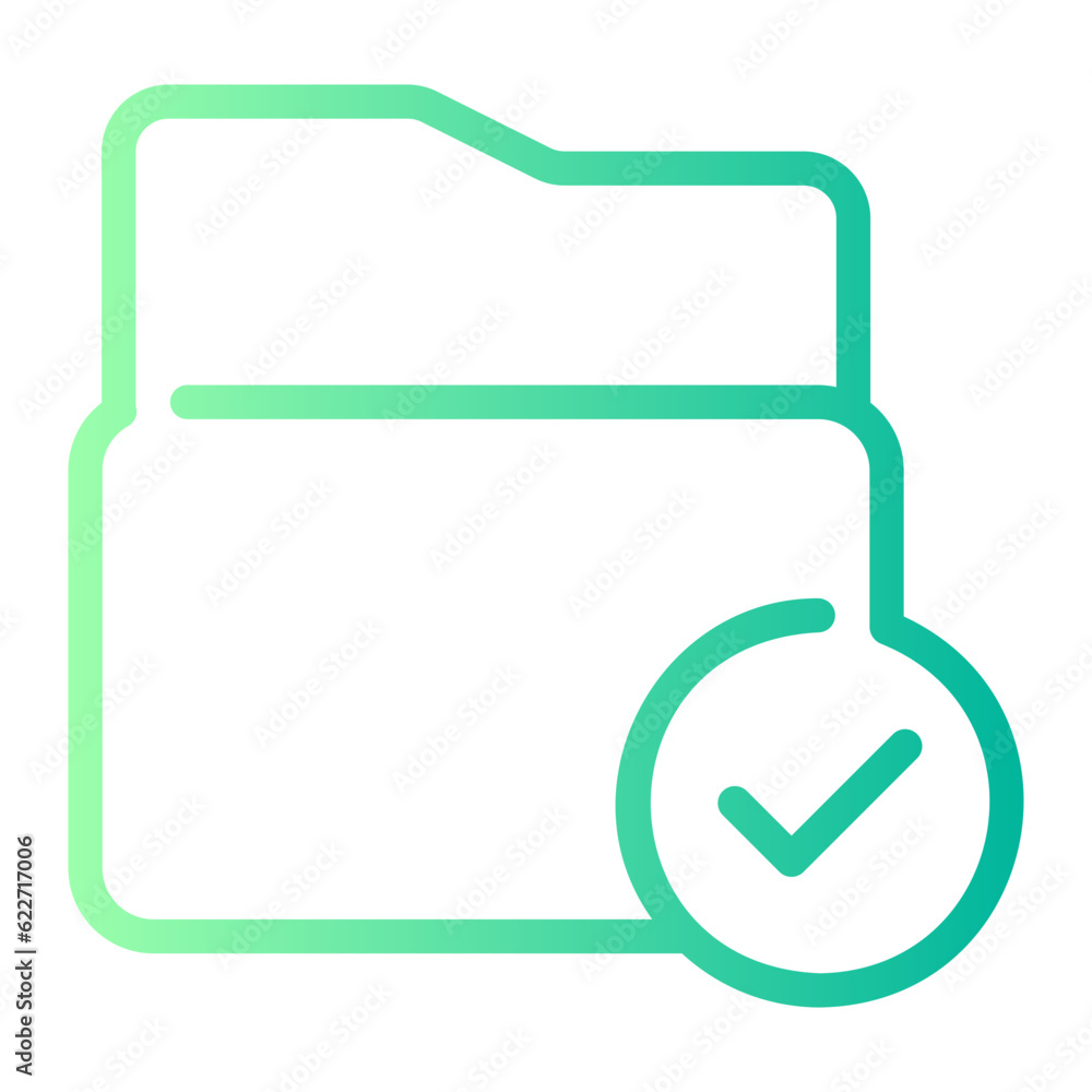 folder gradient icon folder gradient icon