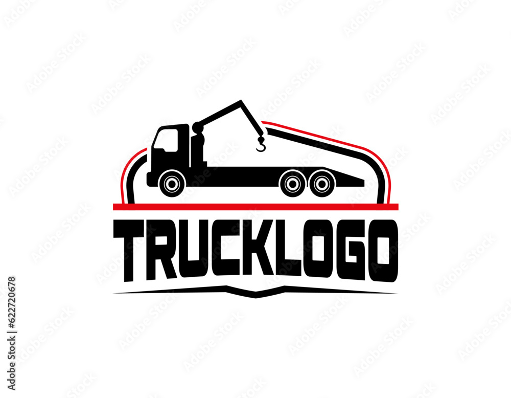 Tow Towing Truck Service Logo Template Vector Tow Towing Truck Service Logo Template Vector