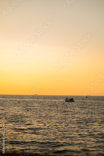 sunset on the sea © IsmailHamzaPolat