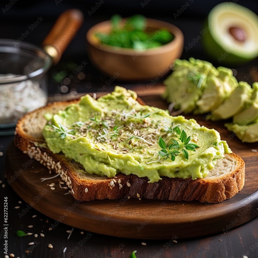 A nutritious vegan meal of avocado toast. Great for articles on health, fitness, veganism, nutrition, breakfast, cooking nd more. A nutritious vegan meal of avocado toast. Great for articles on health, fitness, veganism, nutrition, breakfast, cooking nd more.