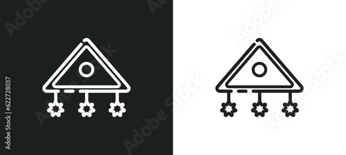 childhood outline icon in white and black colors. childhood flat vector icon from entertainment collection for web, mobile apps and ui.