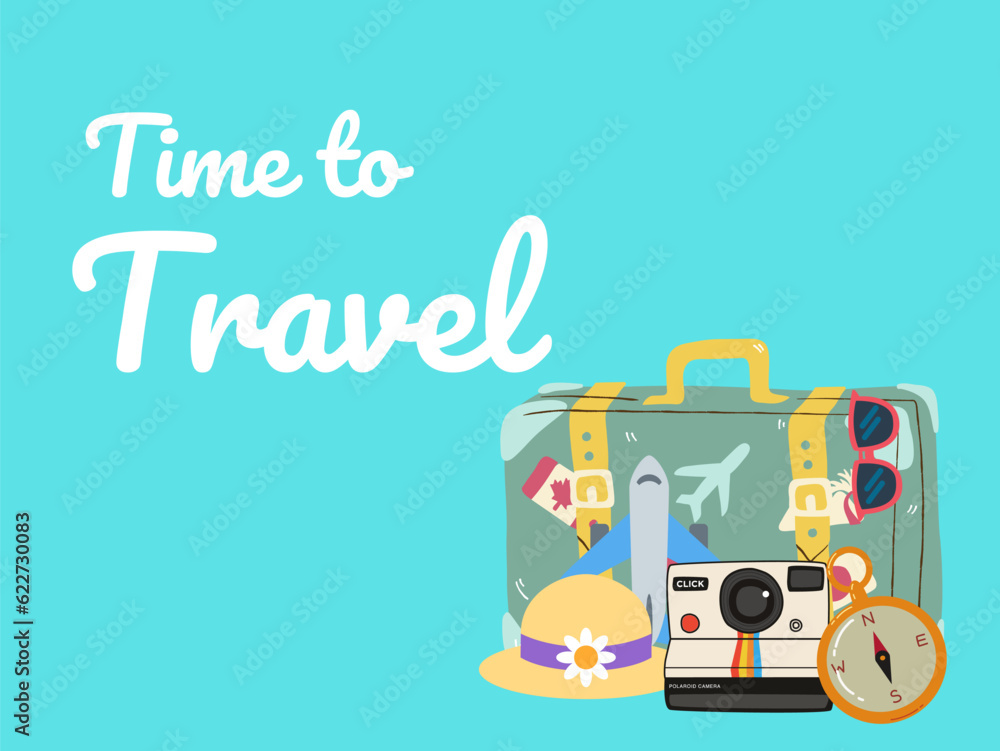 Obraz premium time to travel