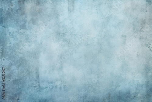 Blue frozen ice texture background wallpaper. AI generative art.