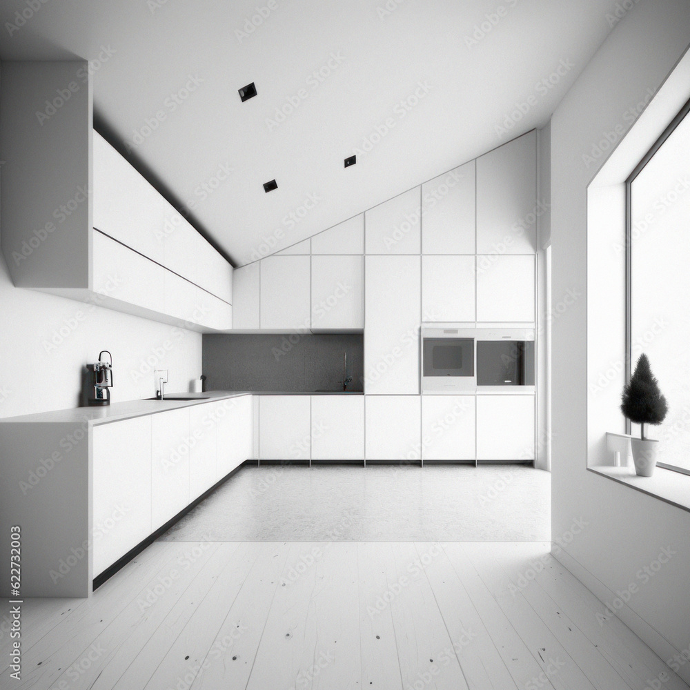 Beautiful small kitchen interior Beautiful small kitchen interior
