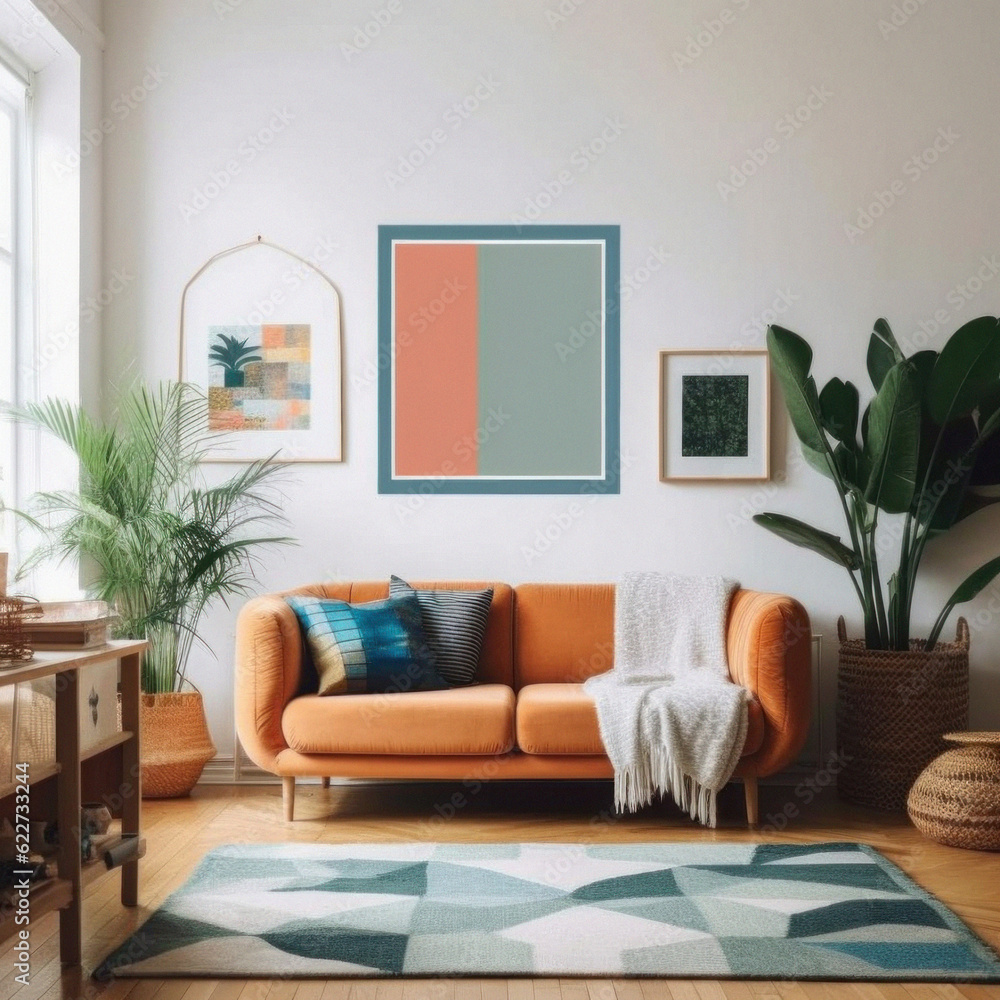 Naklejka premium Sophisticated home interior