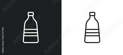 mashing outline icon in white and black colors. mashing flat vector icon from alcohol collection for web  mobile apps and ui.