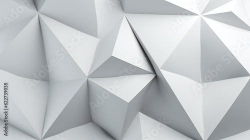 Geometrical Pattern, White