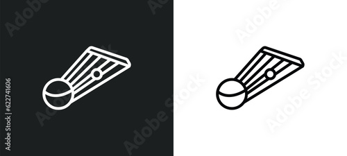 kankles outline icon in white and black colors. kankles flat vector icon from culture collection for web, mobile apps and ui.