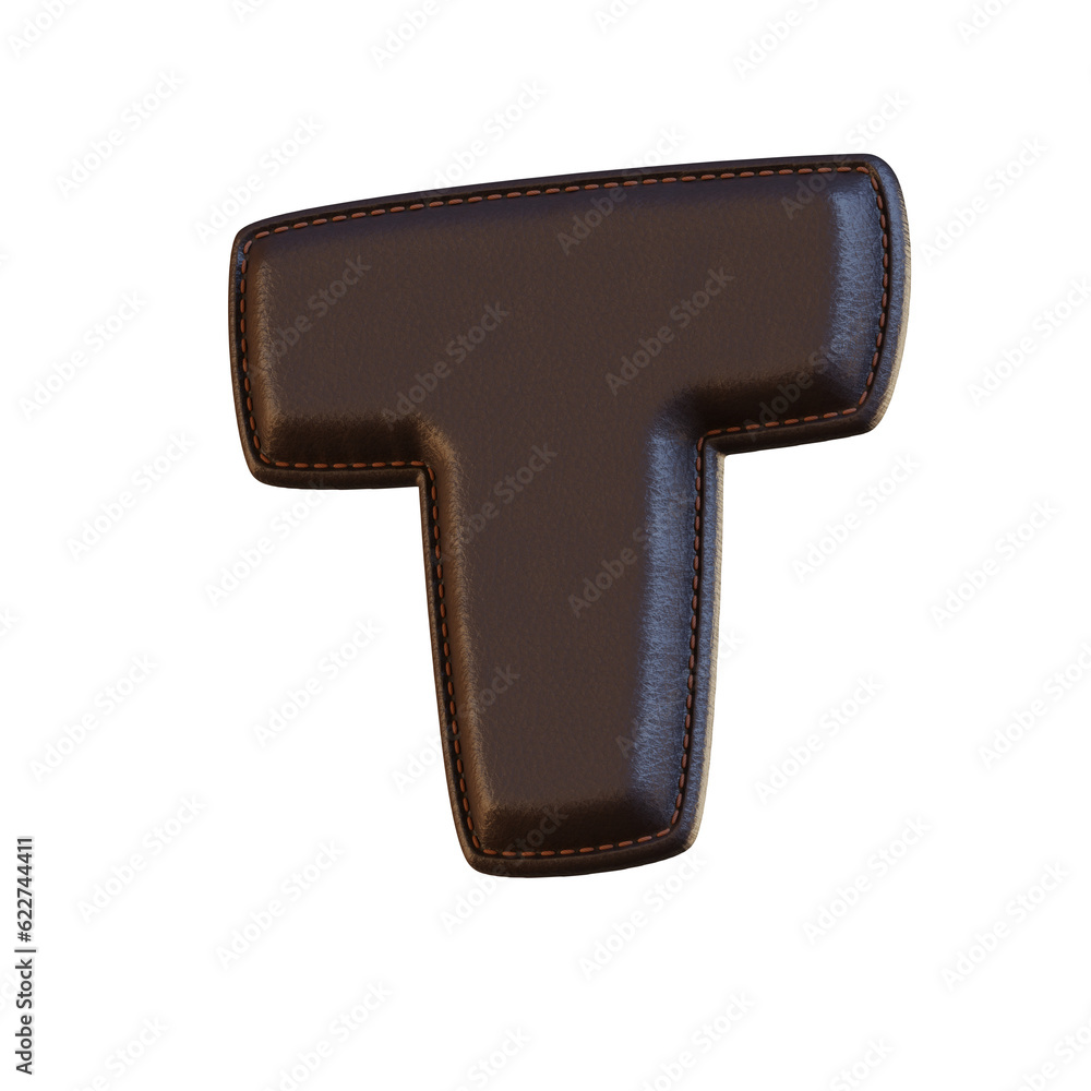 Leather 3D Alphabet or PNG Letters Leather 3D Alphabet or PNG Letters