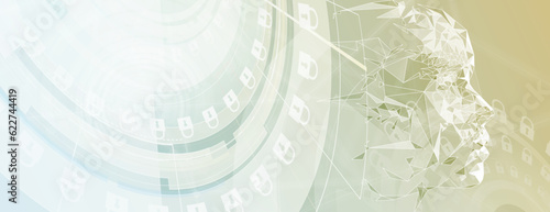 Conceptual technology illustration of artificial intelligence