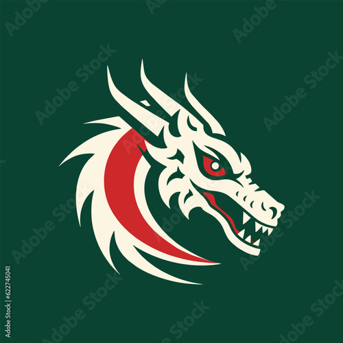 Wallpaper Mural Dragon vector icon illustration design logo template Torontodigital.ca