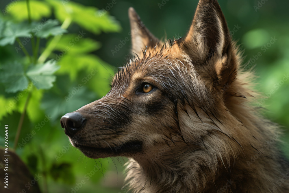 close-up photo of a wolfs