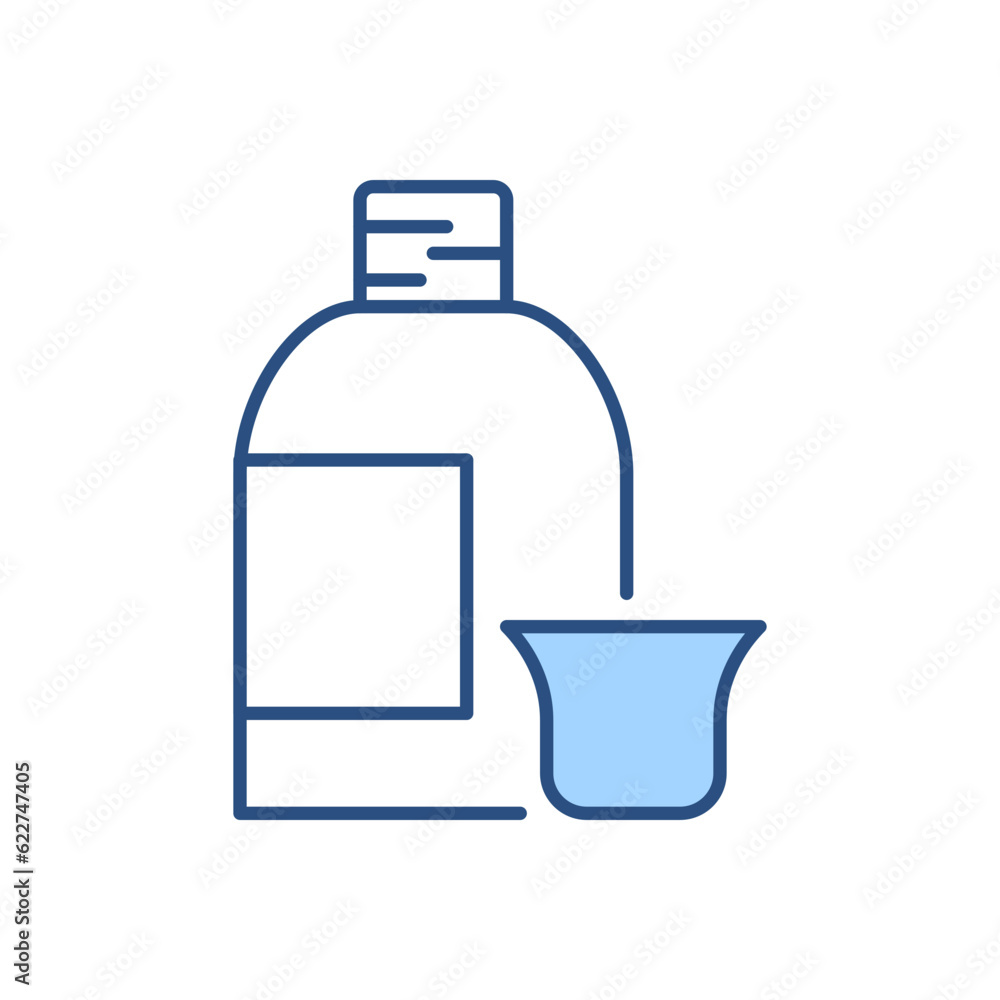 Syrup Related Vector Line Icon. Drugs. Isolated on White Background. Editable Stroke Syrup Related Vector Line Icon. Drugs. Isolated on White Background. Editable Stroke
