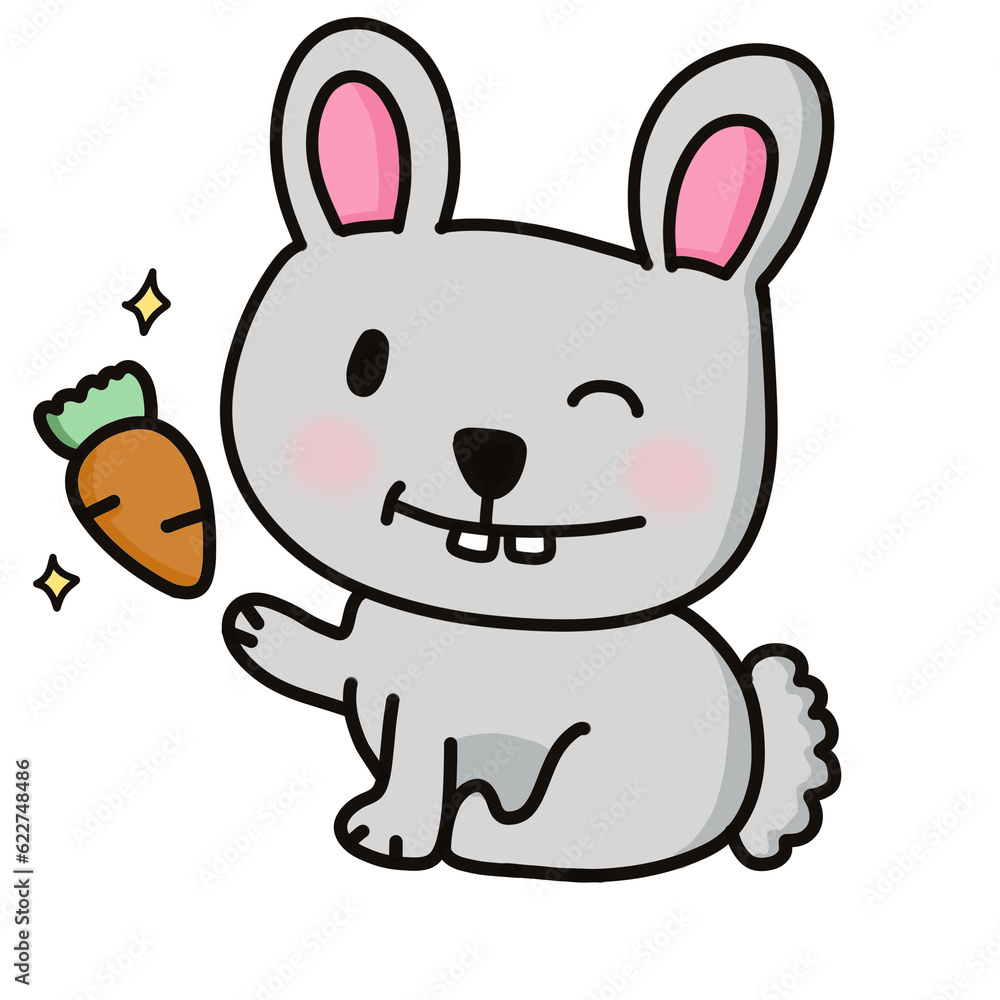 rabbit cartoon