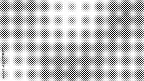 Grunge halftone background with dots