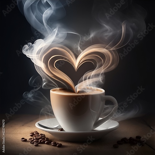 Love coffee cup