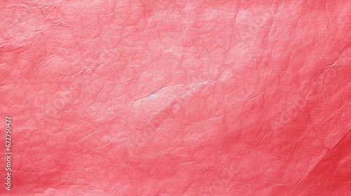 Wallpaper Mural Red Used Parchment Paper Texture - Background, Wallpaper, or Art Print Template - Weathered and Vintage with Depth, Folds, and Lines - Generative AI Torontodigital.ca