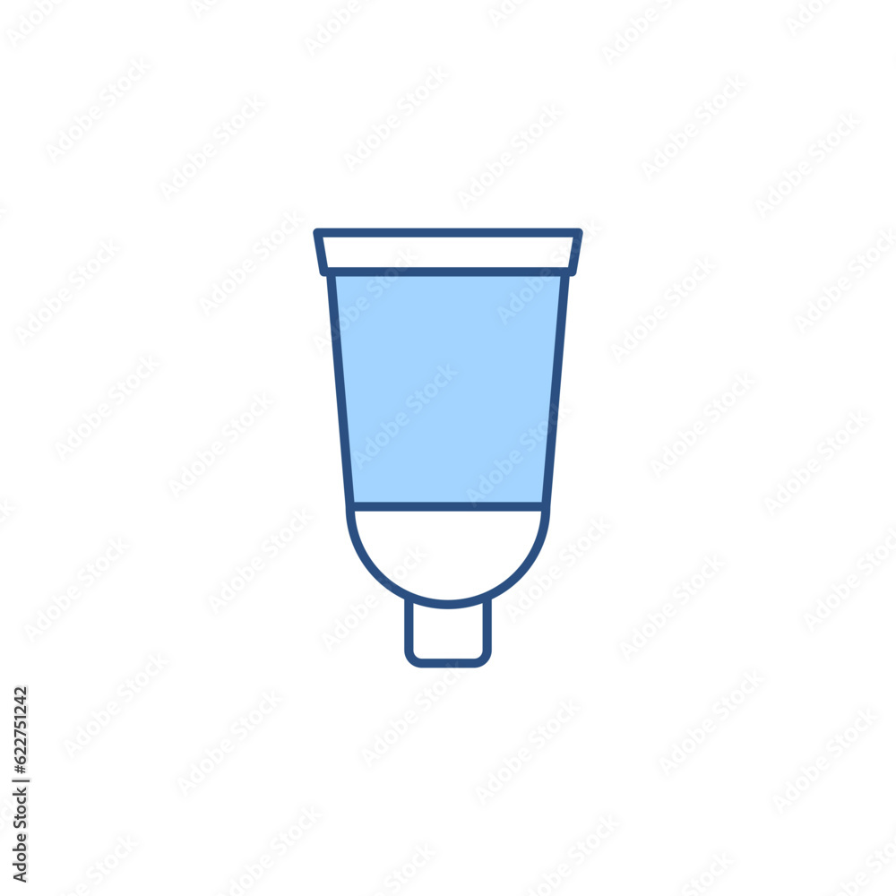 Cream Tube Related Vector Icon. Drugs icon. Cream Tube sign. Isolated on White Background Cream Tube Related Vector Icon. Drugs icon. Cream Tube sign. Isolated on White Background
