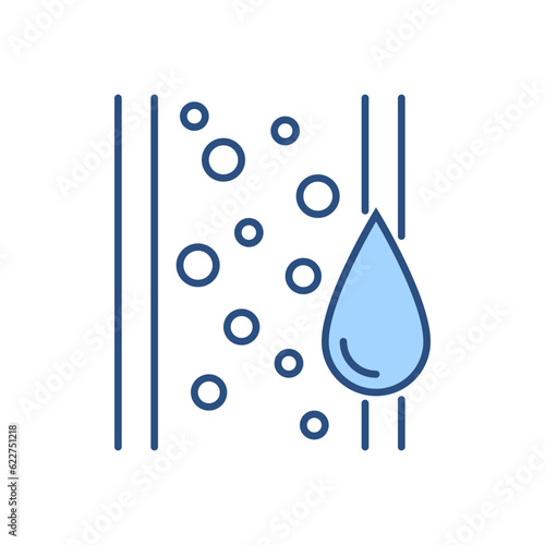 Blood Vessel Related Vector Icon. Blood Vessel Sign Isolated on White Background