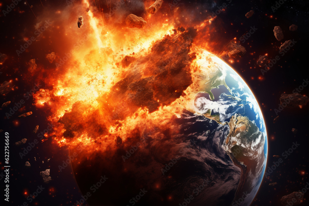 Fototapeta premium planet in space