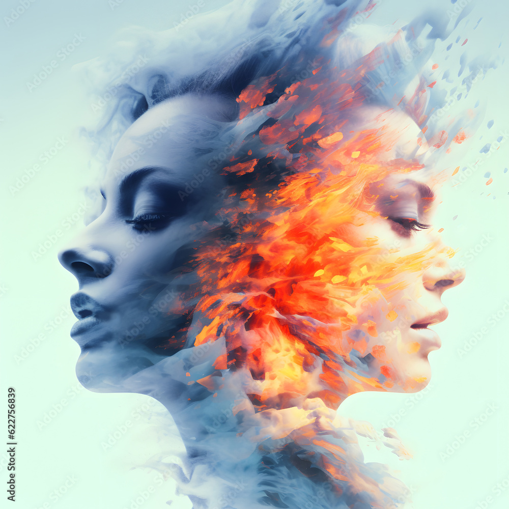 Fire and ice women Fire and ice women