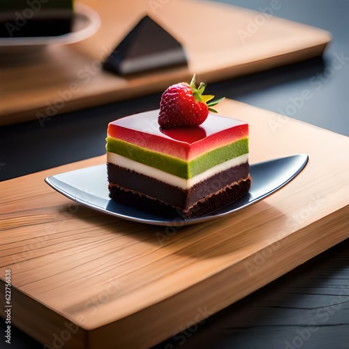 cheesecake with strawberries