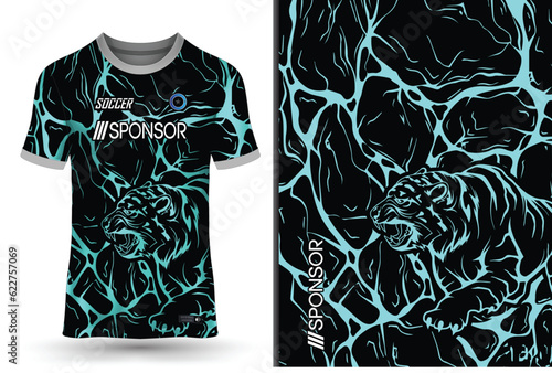 Sports Jersey Sublimation Design