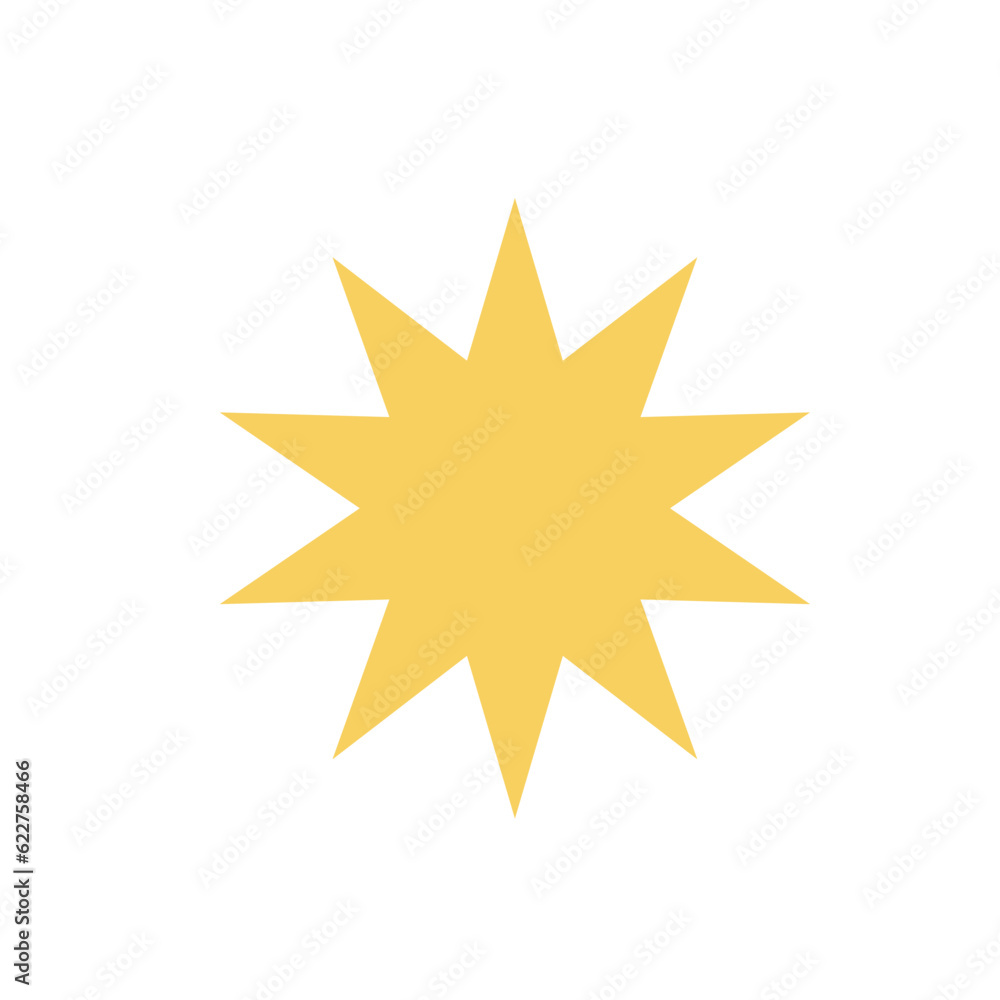 Retro Shape Illustration Retro Shape Illustration