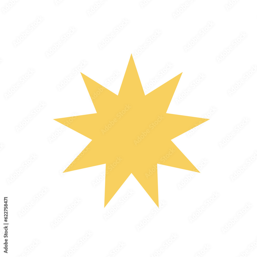 Retro Shape Illustration Retro Shape Illustration