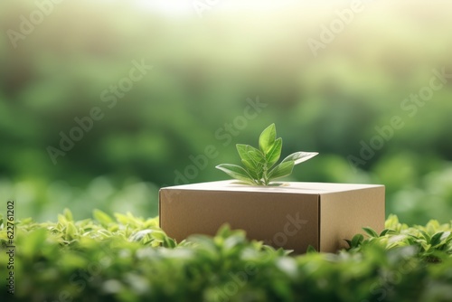 sustainable packaging with plants © Suplim