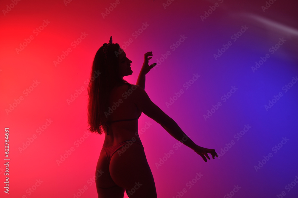 silhueta de bela mulher sexy dançarina sensual fetiche dança a noite silhueta de bela mulher sexy dançarina sensual fetiche dança a noite