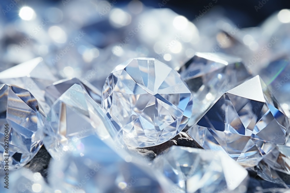 Background of close up gemstone. AI generated Background of close up gemstone. AI generated