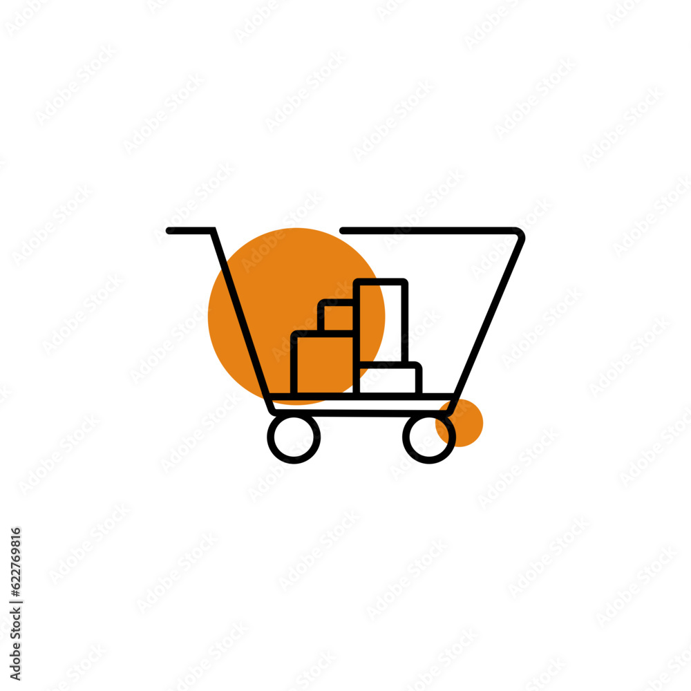 Shopping cart icon Shopping cart icon