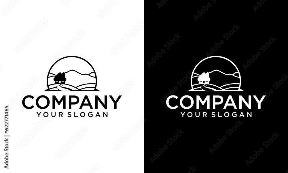Farm logo template icon design Farm logo template icon design