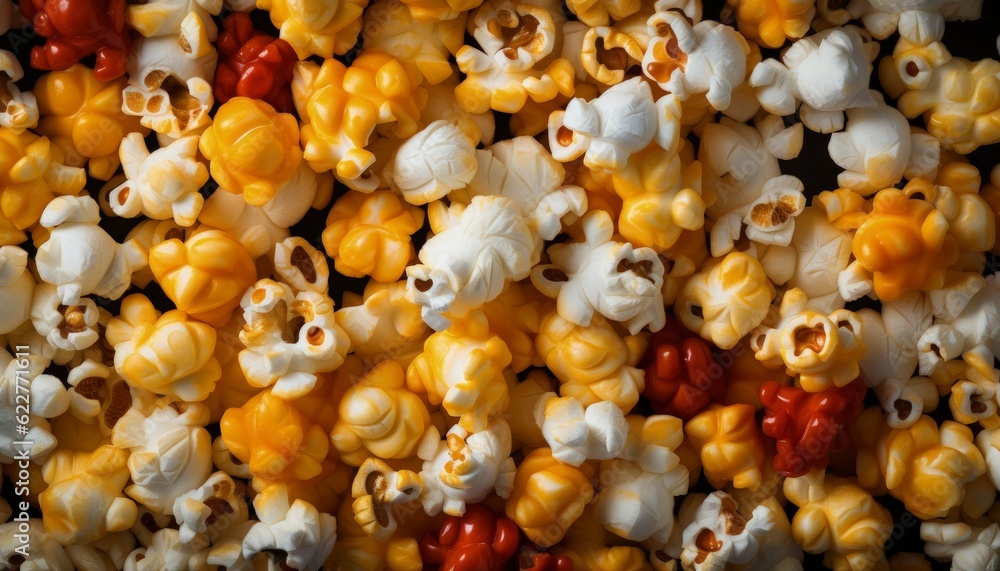 pattern of popcorn pattern of popcorn