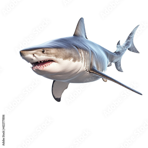 shark  ocean marine animal  isolated on transparent background cutout