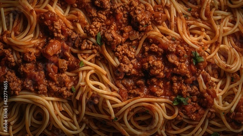 AI generated illustration of Spaghetti Bolognese