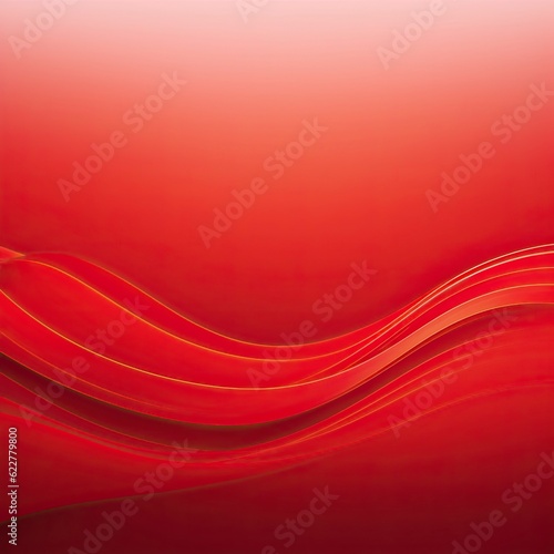 red abstract wave background