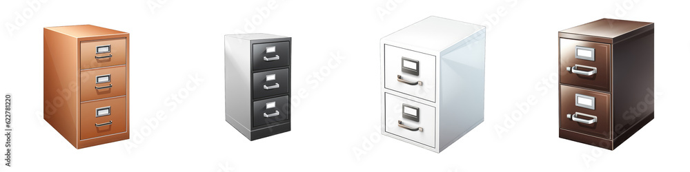 File Cabinet clipart collection, vector, icons isolated on transparent background File Cabinet clipart collection, vector, icons isolated on transparent background