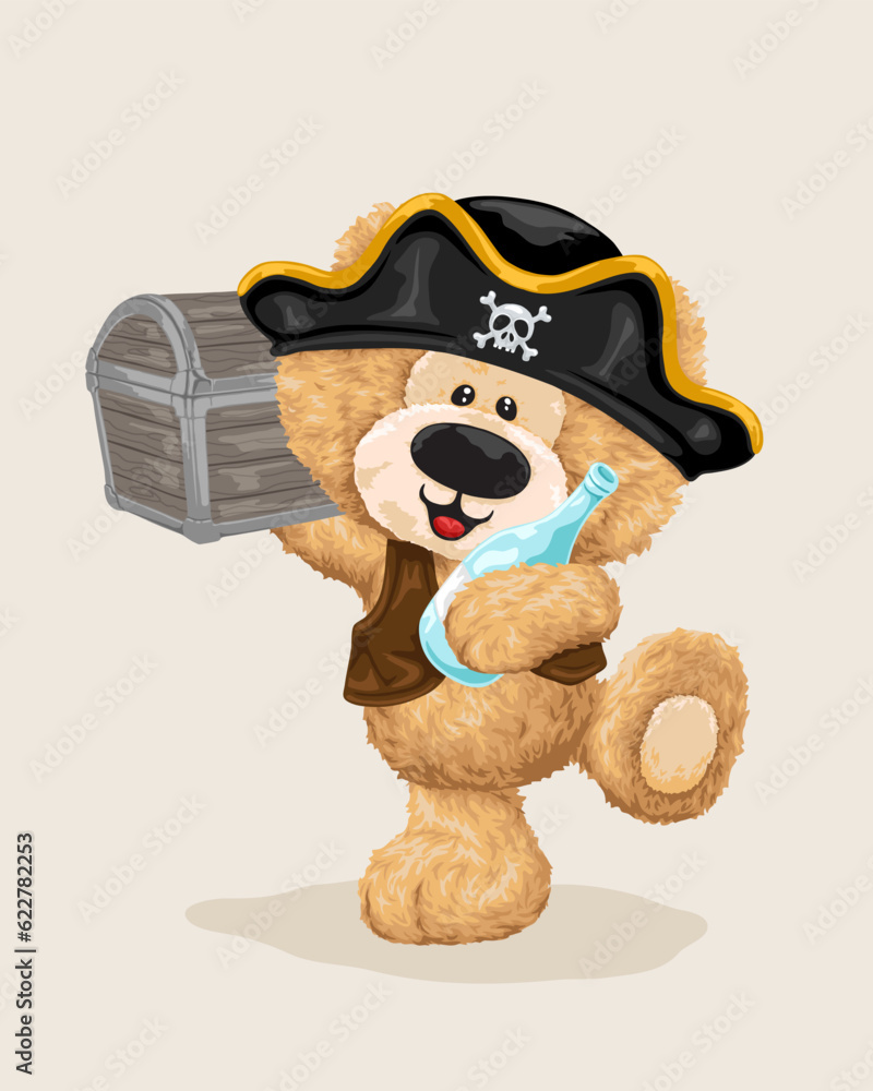 Pirate teddy bear outlet