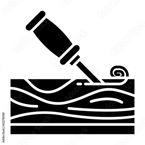 Circular Glyph Icon