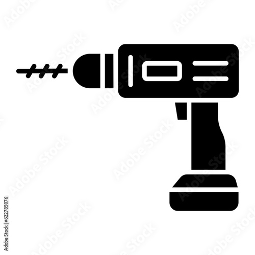Drill Glyph Icon