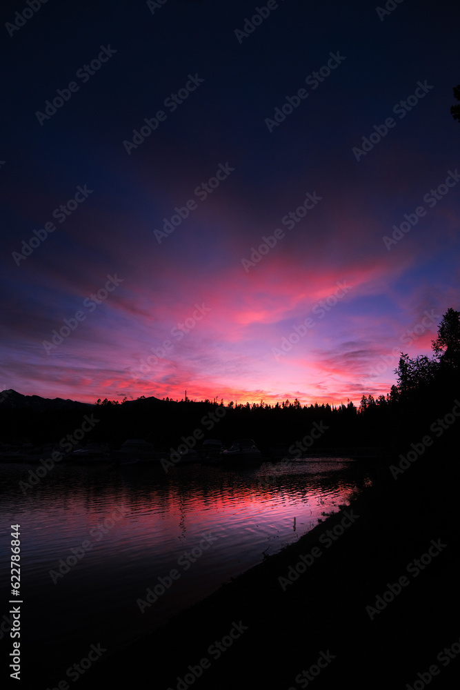 Naklejka premium A collection of Wyoming