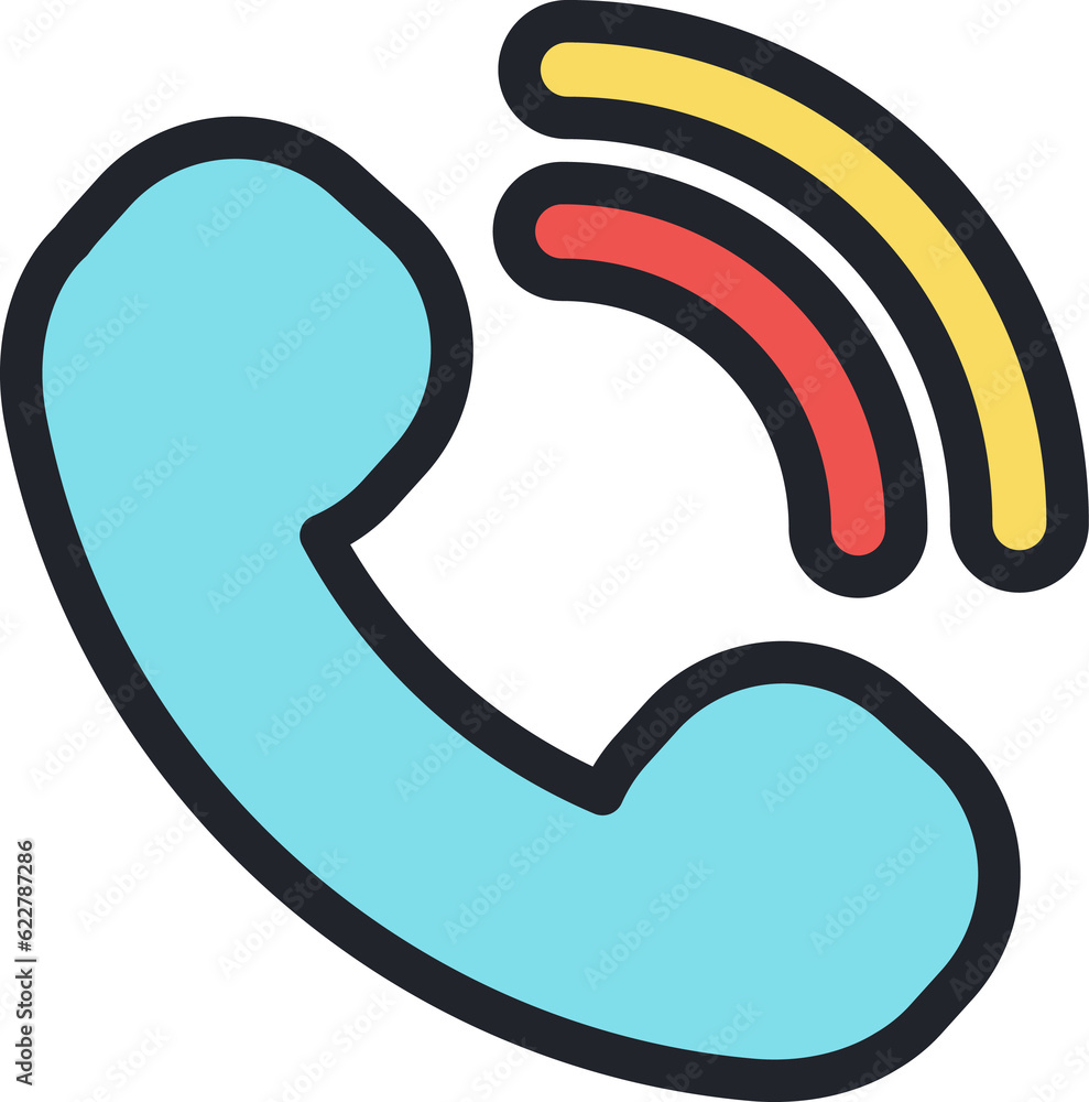 phone call flat icon. phone call flat icon.