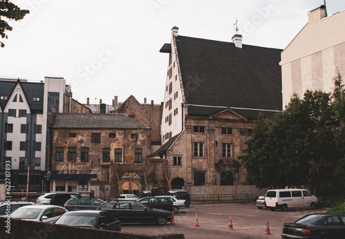 old street in the city